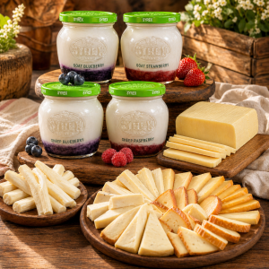  Premium Regional Set Yogurts, cheeses and artisan butter