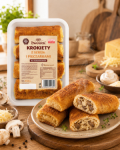  CROQUETTES WITH CHEESE AND MUSHROOMS