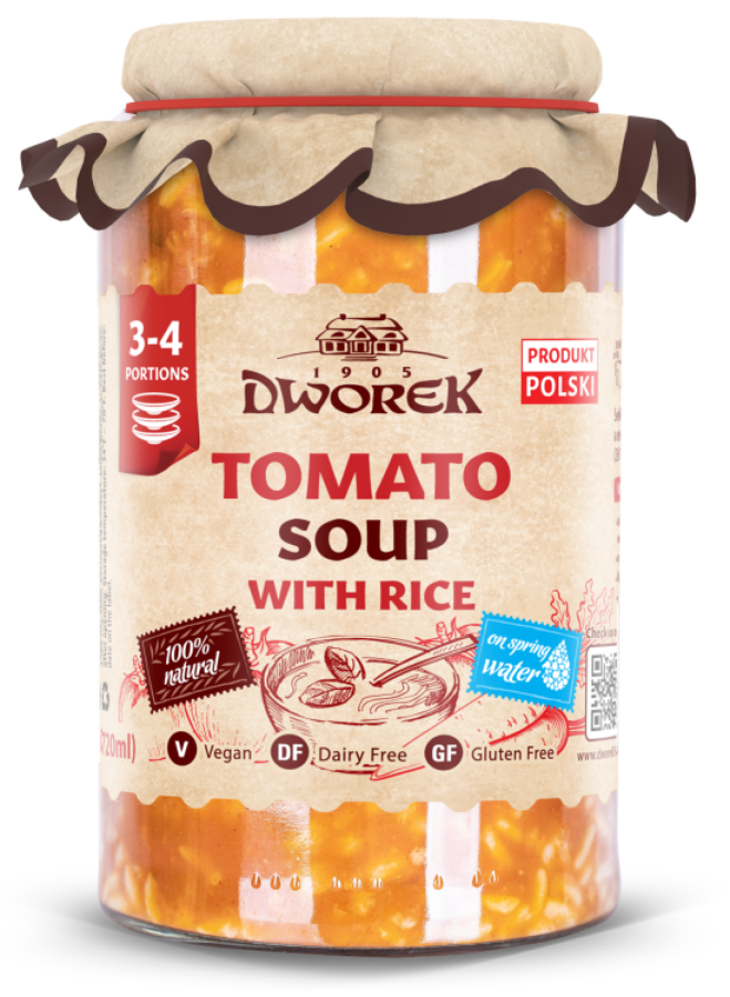 TOMATO SOUP WITH RICE