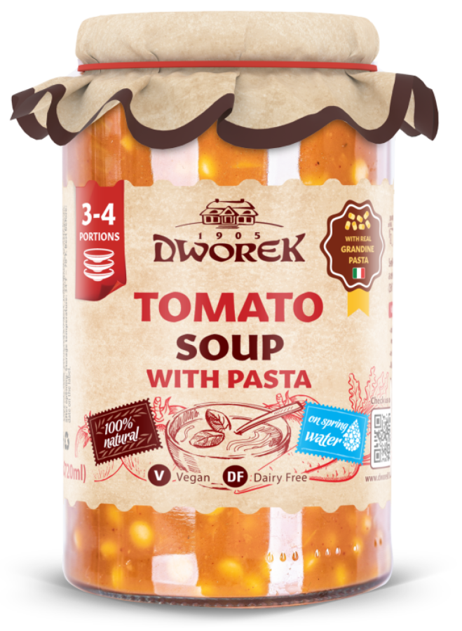 TOMATO SOUP WITH PASTA