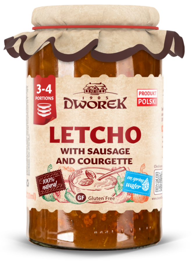 LETCHO WITH SAUSAGE AND COURGETTE