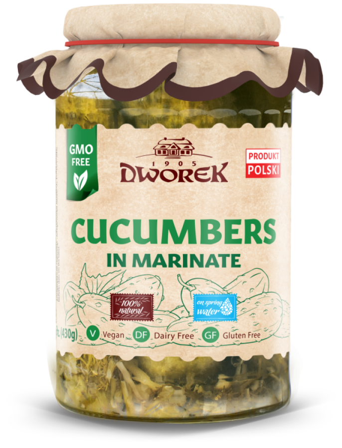 CUCUMBERS IN MARINATE