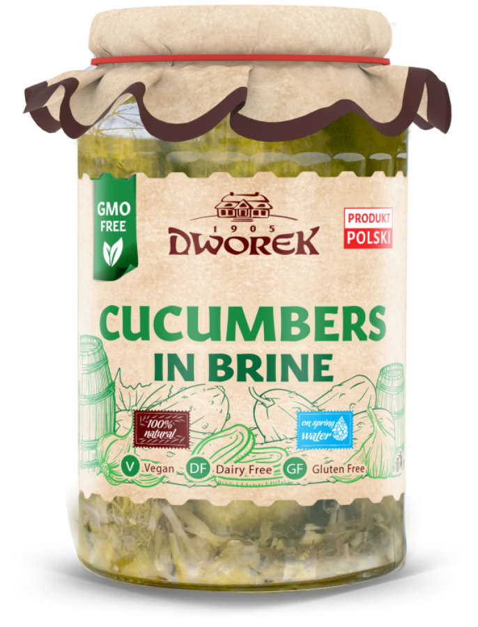 CUCUMBERS IN BRINE