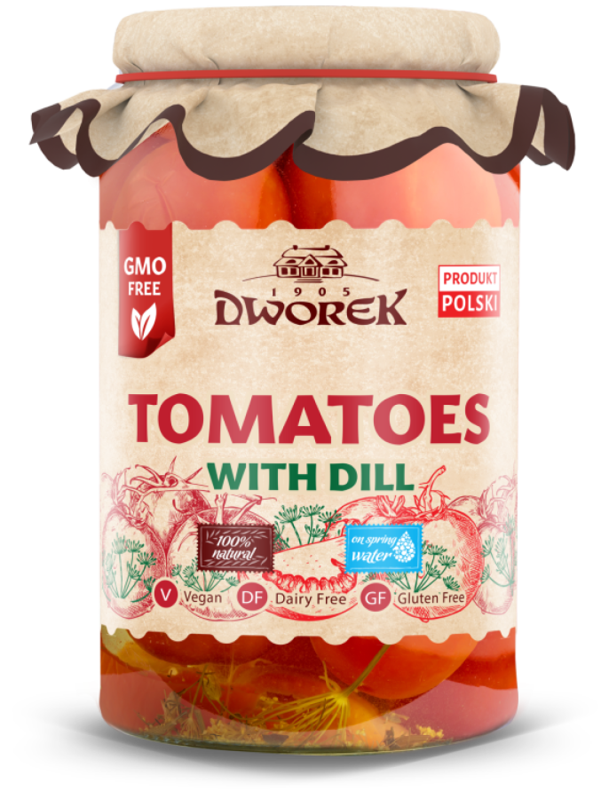 TOMATOES WITH DILL