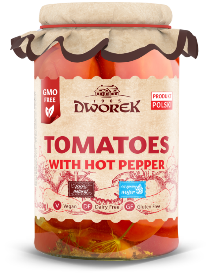 TOMATOES WITH HOT PEPPER