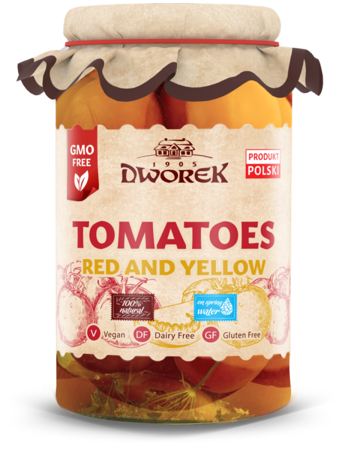 TOMATOES RED AND YELLOW