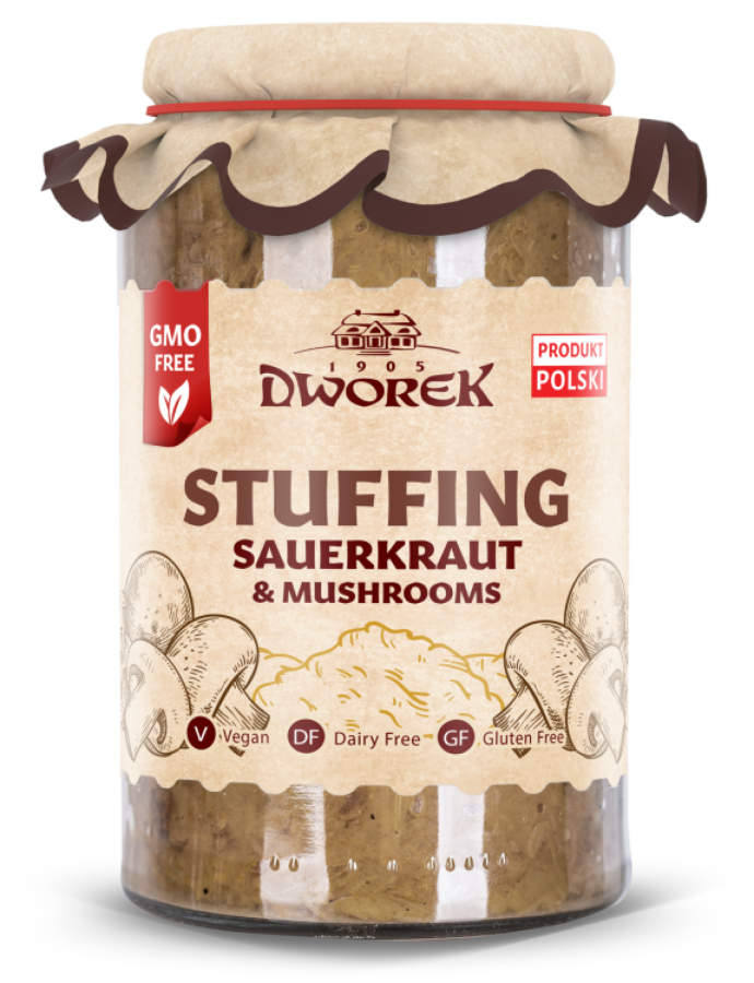 STUFFING SAUERKRAUT & MUSHROOMS