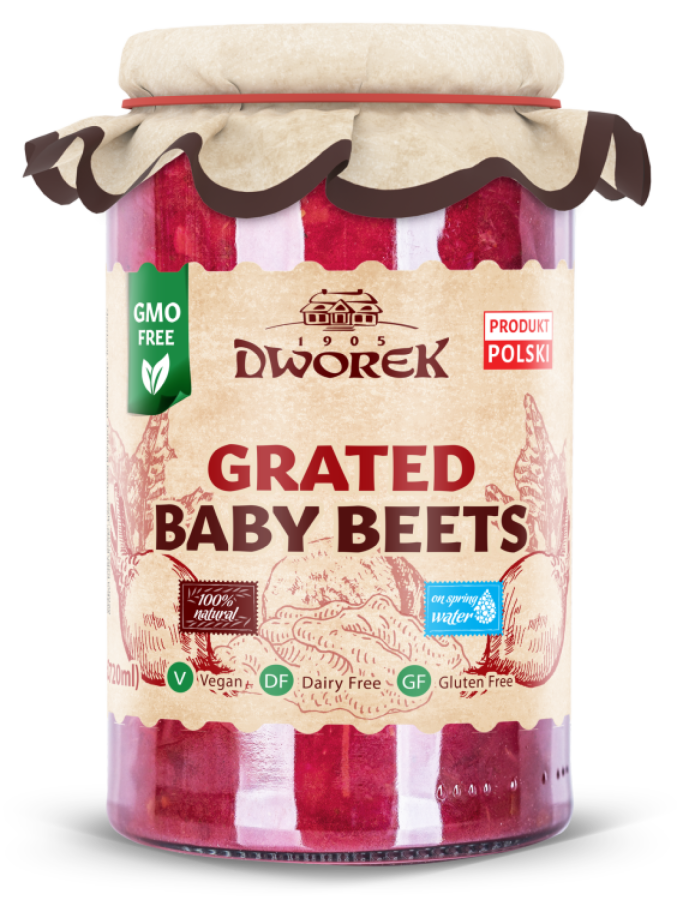 GRATED BABY BEETS