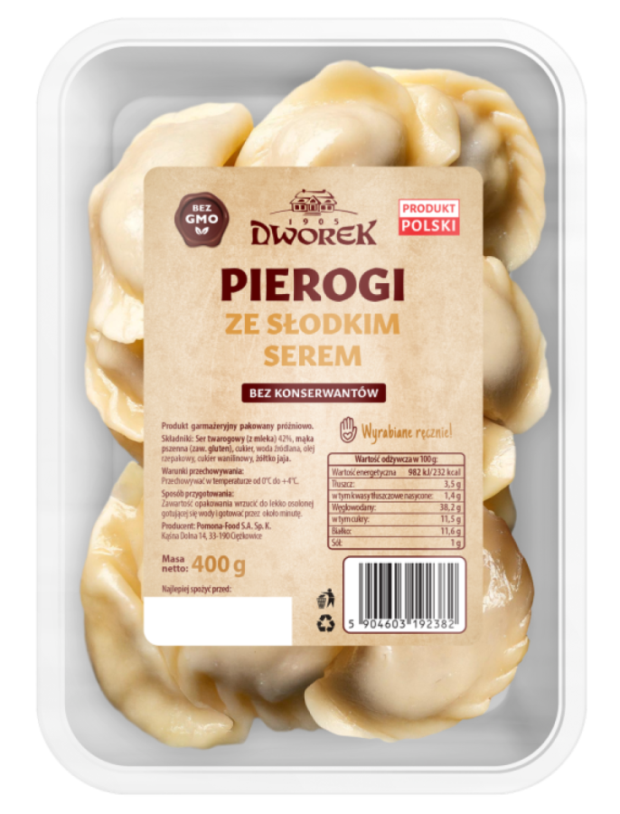 DUMPLINGS WITH SWEET CHEESE