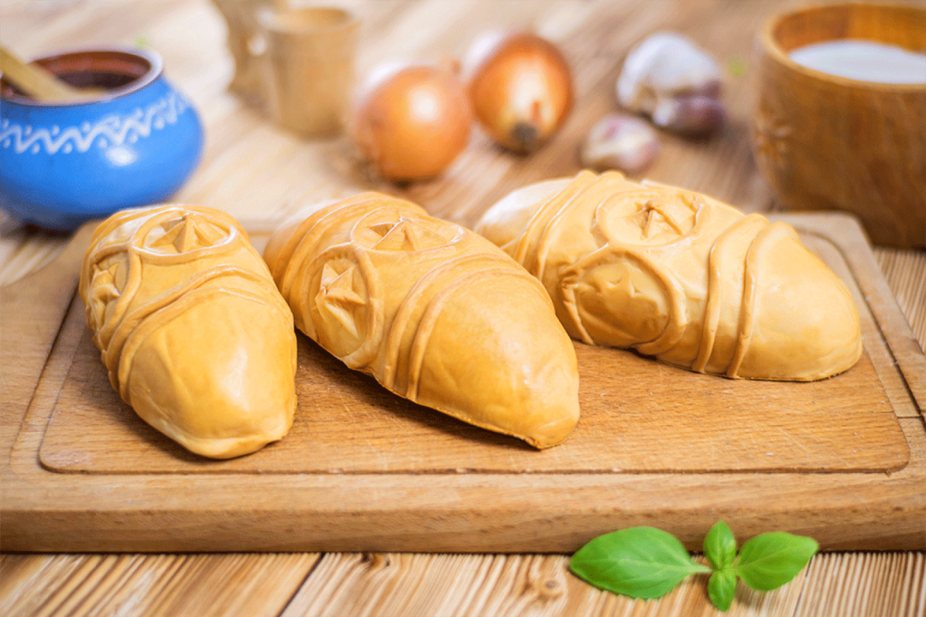 Tvarovaný syr údený polooštiepok