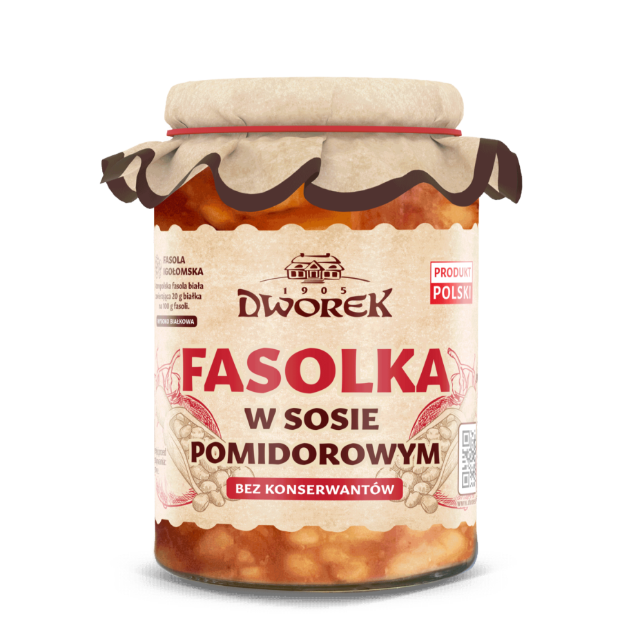 Fasolka W SOSIE POMIDOROWYM