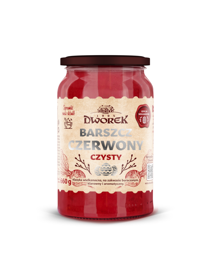 Clear Red Borscht