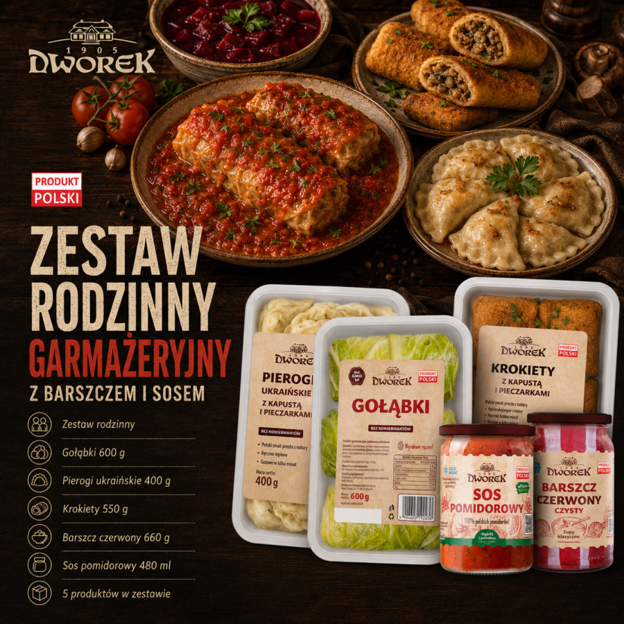 Zestaw rodzinny garmażeryjny