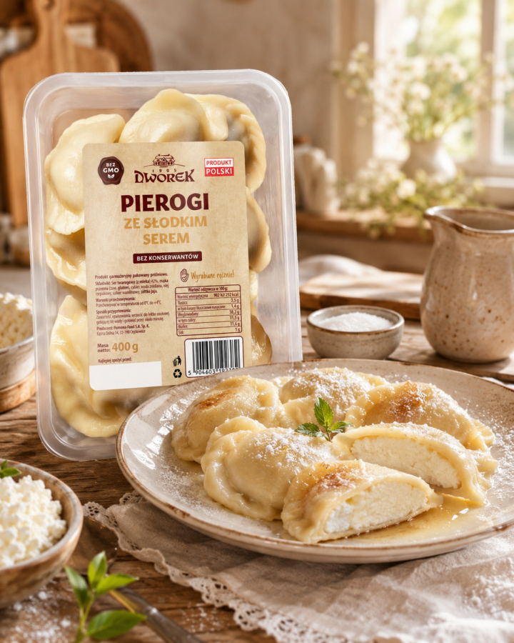 DUMPLINGS WITH SWEET CHEESE